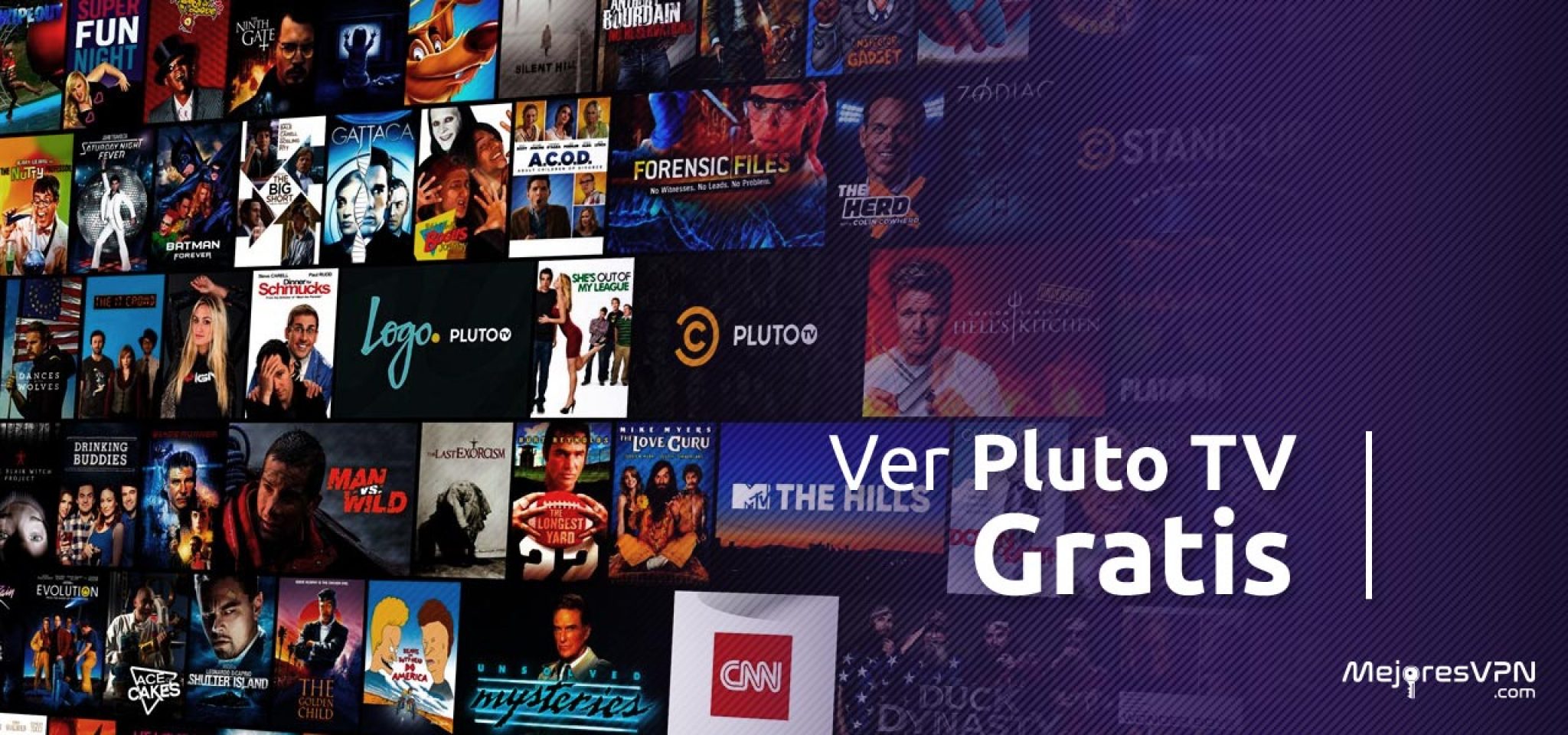 Ver Pluto TV online gratis 2023 desde cualquier lugar