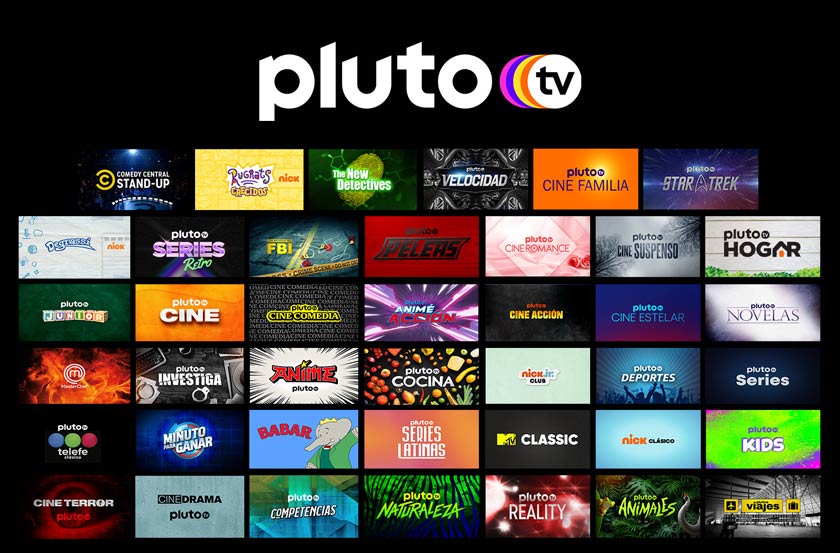 watch pluto tv free channels