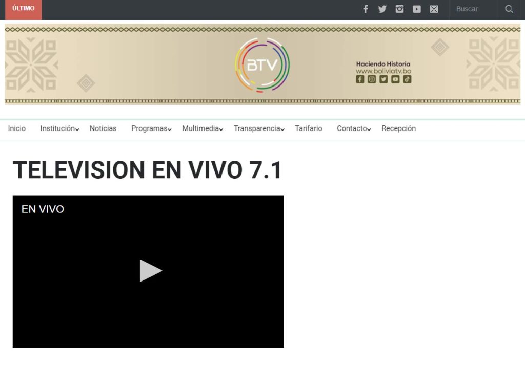 ver canales de tv bolivianos en el extranjero